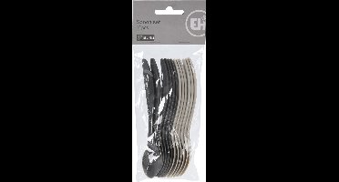 Excellent Houseware Eierlepels - 12 stuks - kunststof - 14 cm