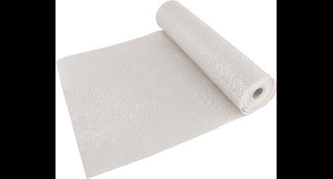 Tafelloper Glossy Wit - 5 meter