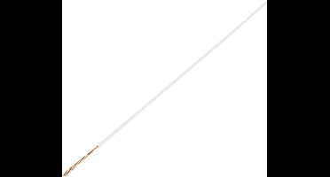 TRU COMPONENTS 1564274 Voertuigsnoer FLRY-A 1 x 0.75 mm² Wit 50 m