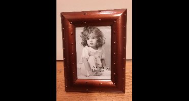 KSD fotolijst bruin/koper 10 x 15 kunstof