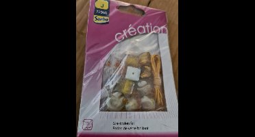 Glaskralen fel Ketting/armband maken Sorbo