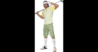 Golfer kostuum heren - verkleedkleding - maat L