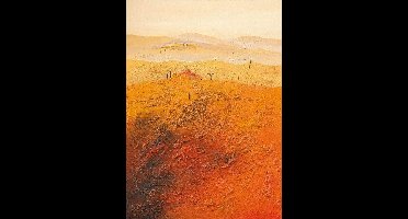 Kunstdruk Bernhard Gerner - Mediterrane Landschaft 1 50x70cm