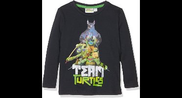 Teenage Mutant Ninja Turtles - Longsleeve - Model "Team Turtles" - Navyblauw - 98 cm - 3 jaar - 100% Katoen