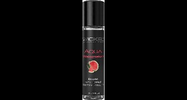 Wicked - Aqua glijmiddel watermeloen smaak 30 ml  - 30ml