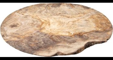 Bord 28cm Olijfhout