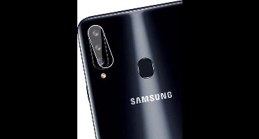 Camera Screenprotector geschikt voor Samsung A20s - Screen Protector Glas