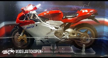 MV Agusta 750 F4 (Rood) (12 cm) 1/24 Atlas Superbikes - Modelmotor - Schaalmodel - Model motor - Miniatuurmotor - Miniatuur motor