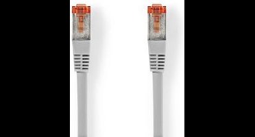Nedis - Nedis CCGT85210GY20 Cat 6 F/utp-netwerkkabel Rj45 (8p8c) Male - Rj45 (8p8c) Male 2,0 M Grijs - 30 Dagen Niet Goed Geld Terug