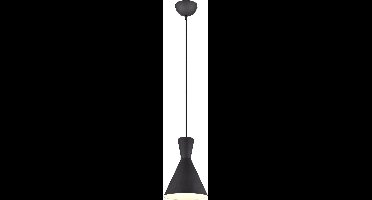 REALITY ENZO - Hanglamp - Zwart mat - excl. 1x E27 28W