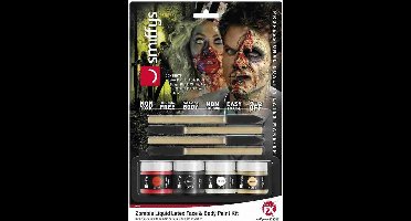 Smiffys - Zombie Kit Liquid Latex - Multicolours