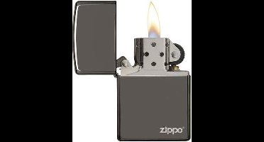 Aansteker Zippo Black Ice with Zippo Logo