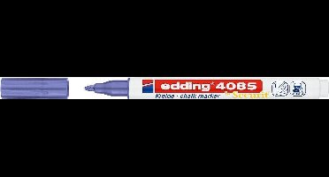 Edding Kreidemarker 4085 krijtstift Metaalachtig lila Rond 1 stuk(s)