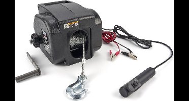 Draagbare 12 Volt 900 Kilo Elektrische Lier (900 Kg Trekkracht)