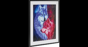 Diamond painting | Wolven | Afmeting: 30 x 40 CM | Inclusief diamond painting pen | diamond painting volwassenen