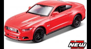 Maisto Ford MUSTANG GT "PULL BACK'' rood schaalmodel 4,5"