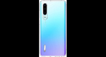 Huawei cover - TPU - transparant - voor Huawei P30