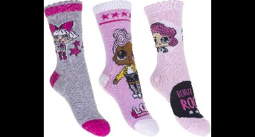 Lol Suprise 3 Paar Sokken - Maat 23/26