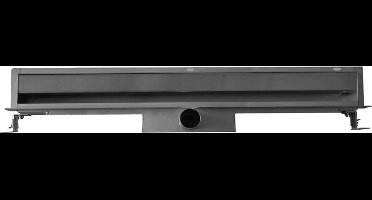 Wiesbaden Drain Muurgoot met Flens 80 x 7 cm. - RVS