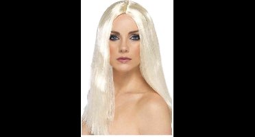 Lange blonde pruik voor dames - Verkleedpruik - One size