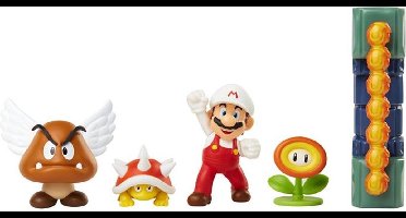 Jakks Pacific Super Mario Lava Castle Diorama - Verzamelfiguren set - 3+ jaar