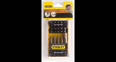 Stanley schroefbitssets 30-delig