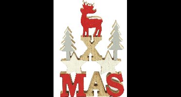 Countryfield Ornament Bardo L veelkleurig Merry X mas