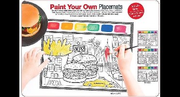 Bitten Paint It Yourself Placemats