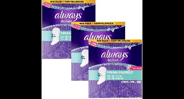 Always Inlegkruisjes Fresh & Protect Normal Bundle Big Pack 180 Stuks