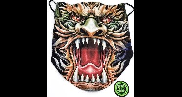 Design Biker sjaals - Biker-sjaal Super Draak