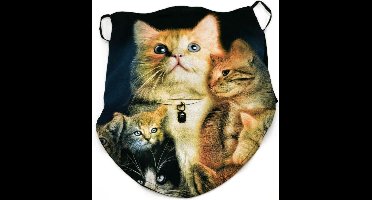 Design Biker sjaals - Biker-sjaal Family Cat