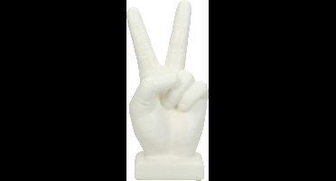 Wants&Needs Ornament Porselein Wit 10 X 9 X 21.5