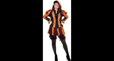 Piet dames oranje/zwart (mt 38)