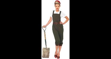 "Boerinnen kostuum uit oorlogstijd - Verkleedkleding - Medium"