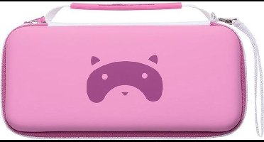 Tanooki Case Opberghoes - Roze - geschikt voor Nintendo (OLED) Switch en Switch lite