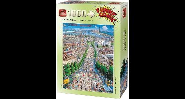 King Funny Comic La Rambla Barcelona Puzzel - 1000 stukjes