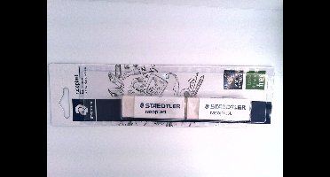 Staedtler Professionele Rasoplast gom - Gum - Gummen - Blister van 2 stuks -2 pack