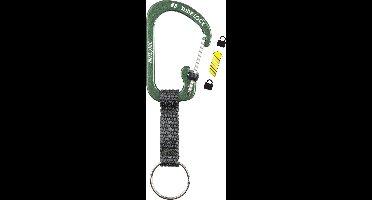 Nite Ize SlideLock Key Ring Aluminium Olive