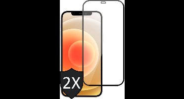 Screenprotector geschikt voor iPhone 12 Mini - 2x FullGuard Screen Protector