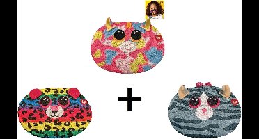 TY Beanie Boo Mondmasker - Mondkapje - 3-pack - Bundel