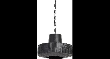 Light & Living Demsey Hanglamp - Zwart - Ø40x31 cm