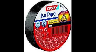 tesa 56192-00010-22 Isolatietape Zwart (l x b) 10 m x 15 mm 1 stuk(s)