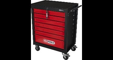 KS TOOLS Ecoline zwart/rode werkplaatswagen met 7 laden - 897.000...
