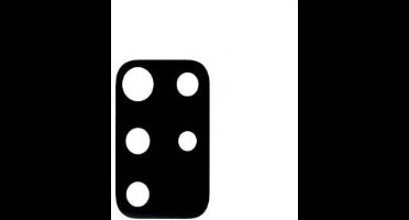 Fonu Camera Lens Tempered Glas Protector Samsung A41 Zwart