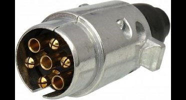 Aanhanger Stekker 7 polig 12 Volt - Metaal