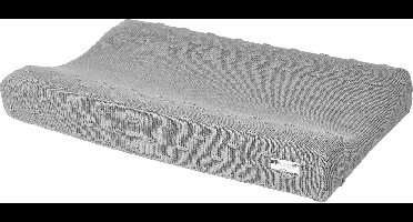 Meyco Baby Knots aankleedkussenhoes - grey - 50x70cm