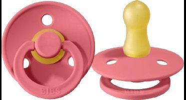 Bibs Fopspeen - Maat 2 6-18 maanden - Coral