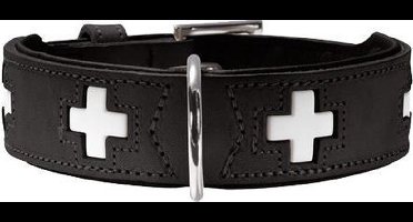 Hunter Hondenhalsband Swiss - Zwart - Maat 42