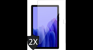 Screenprotector geschikt voor Samsung Tab A7 2020 - Screen Protector Glas - 2 Stuks