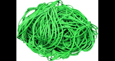 1 kg - Elastiek - groen - diameter 80mm - breedte 3mm - in zak - ca 850 stuks